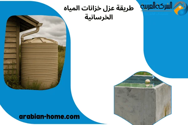 طريقة عزل خزانات المياه الخرسانية