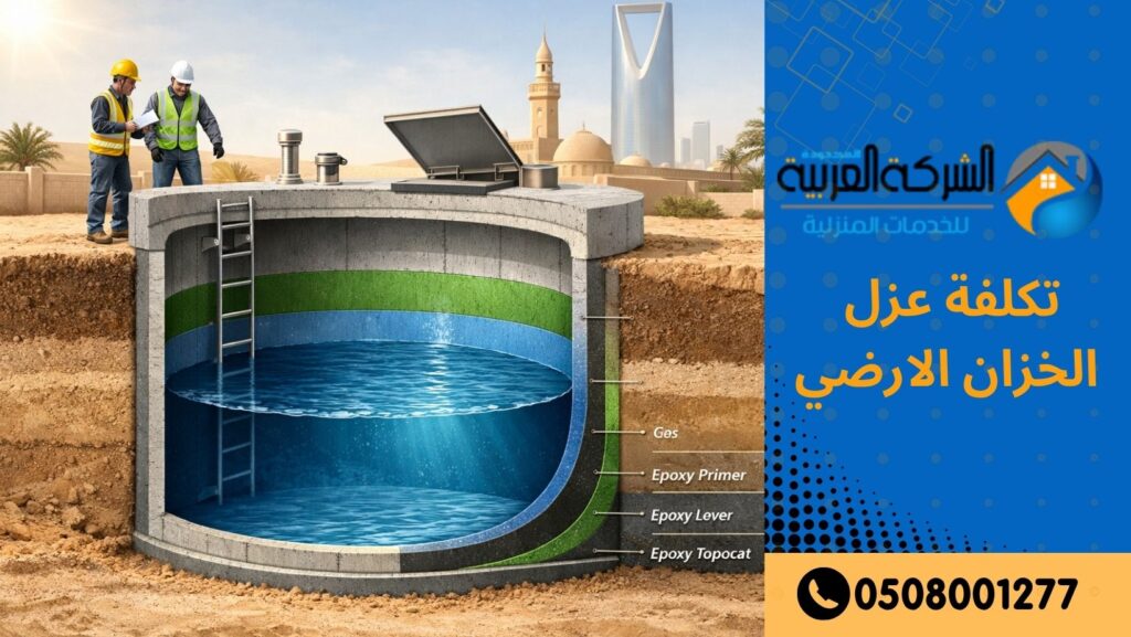 تكلفة عزل الخزان الارضي بالرياض